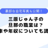 三原じゅん子の旦那の職業は？自宅や愛車、年収についても調査してみた！